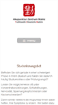 Mobile Screenshot of akupunktur-zentrum-mainz.de